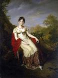 Portrait of Joséphine De Beauharnais, 1812-Firmin Massot-Stretched Canvas