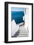 Firostefani in Santorini-Alberto Loyo-Framed Photographic Print