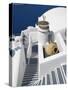 Firostefani, Santorini, Cyclades, Greek Islands, Greece, Europe-Papadopoulos Sakis-Stretched Canvas