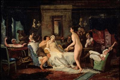 Eve-Of-The-Wedding Party in a Bath, 1885