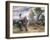 First Adventure of Gil Blas, 1892-John Gilbert-Framed Giclee Print