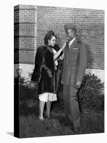 First African American Marine Officer Was Commissioned in Nov. 10, 1945-null-Stretched Canvas