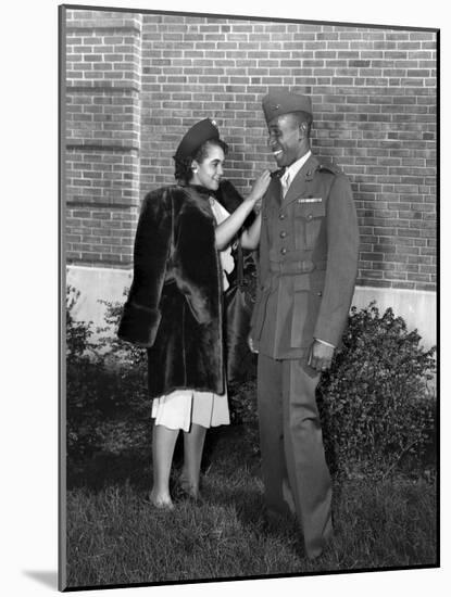 First African American Marine Officer Was Commissioned in Nov. 10, 1945-null-Mounted Photo