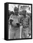 First African American Marines Decorated by the Second Marine Division in the Pacific-null-Framed Stretched Canvas