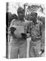 First African American Marines Decorated by the Second Marine Division in the Pacific-null-Stretched Canvas