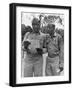 First African American Marines Decorated by the Second Marine Division in the Pacific-null-Framed Photo