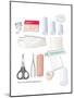 First Aid Kit Equipment, Artwork-Peter Gardiner-Mounted Photographic Print