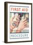 First Aid Procedure-null-Framed Art Print