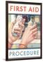 First Aid Procedure-null-Framed Art Print