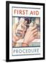 First Aid Procedure-null-Framed Art Print