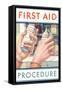 First Aid Procedure-null-Framed Stretched Canvas