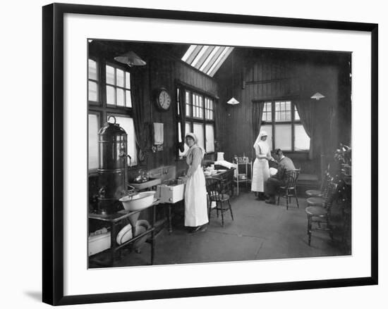 First Aid Room, Wolseley Car Factory, Birmingham, 1920S-null-Framed Photographic Print