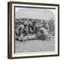 First Aid to a Wounded Fusilier, Honey Nest Kloof Battle, Boer War, South Africa, February 1900-Underwood & Underwood-Framed Giclee Print