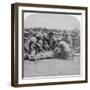 First Aid to a Wounded Fusilier, Honey Nest Kloof Battle, Boer War, South Africa, February 1900-Underwood & Underwood-Framed Giclee Print
