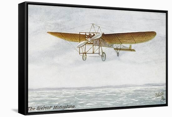 First Air Crossing of the English Channe-null-Framed Stretched Canvas