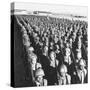 First All Black Combat Division, 93Rd, on Parade after Hike in Sweltering Heat at Fort Huachuca-Charles E^ Steinheimer-Stretched Canvas