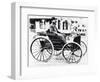 First American Automobile, Designed and Built by Charles and Frank Duryea, 1893-null-Framed Giclee Print