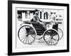 First American Automobile, Designed and Built by Charles and Frank Duryea, 1893-null-Framed Giclee Print