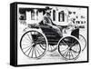 First American Automobile, Designed and Built by Charles and Frank Duryea, 1893-null-Framed Stretched Canvas