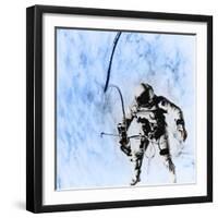 First American EVA, Gemini 4 Mission, 1965-Science Source-Framed Giclee Print