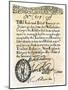 First American Paper Money, Colonial Massachusetts, 1690-null-Mounted Giclee Print