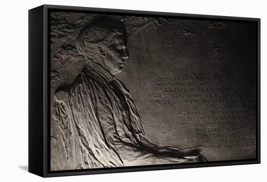 First American Woman Physician Eleizabeth Blackwell-null-Framed Stretched Canvas