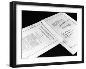 First and Last Pages of the 1968 Civil Rights-null-Framed Photo