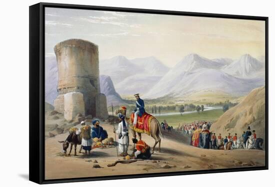 First Anglo-Afghan War 1838-1842-James Atkinson-Framed Stretched Canvas