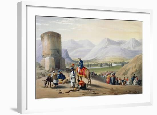 First Anglo-Afghan War 1838-1842-James Atkinson-Framed Giclee Print