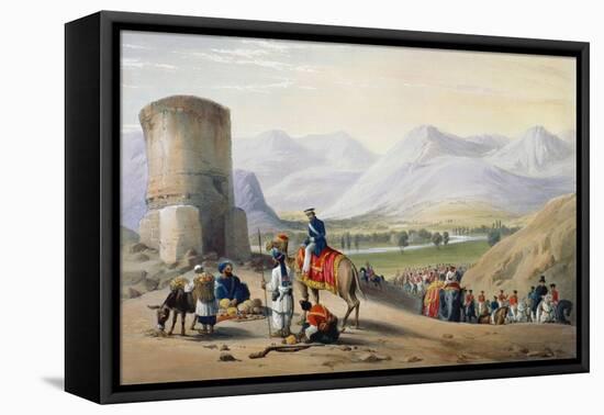 First Anglo-Afghan War 1838-1842-James Atkinson-Framed Stretched Canvas