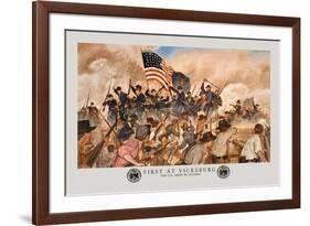 First at Vicksburg-Hugh Charles Mcbarron Jr.-Framed Premium Giclee Print