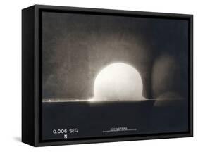 First Atomic Explosion on July 16-null-Framed Stretched Canvas