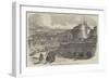 First Attack of the French Troops at Rome, Near the Porta Cavellegiere-null-Framed Giclee Print