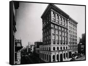 First Bank of America Building-null-Framed Stretched Canvas