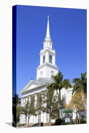 First Baptist Church, Main Street, Sarasota, Florida, United States of America, North America-Richard Cummins-Stretched Canvas