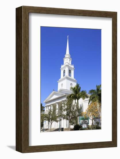 First Baptist Church, Main Street, Sarasota, Florida, United States of America, North America-Richard Cummins-Framed Photographic Print