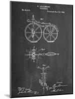 First Bicycle Patent-null-Mounted Art Print