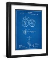 First Bicycle Patent-null-Framed Art Print