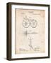 First Bicycle Patent-Cole Borders-Framed Art Print