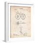 First Bicycle Patent-Cole Borders-Framed Art Print