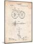First Bicycle Patent-Cole Borders-Mounted Art Print