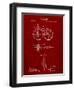 First Bicycle Patent-Cole Borders-Framed Art Print