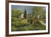 First Blossom, Cotswolds-Clive Madgwick-Framed Giclee Print