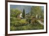 First Blossom, Cotswolds-Clive Madgwick-Framed Giclee Print