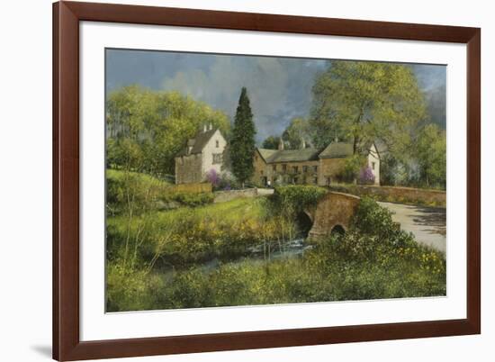 First Blossom, Cotswolds-Clive Madgwick-Framed Giclee Print