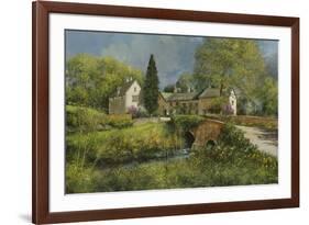 First Blossom, Cotswolds-Clive Madgwick-Framed Giclee Print