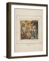 First Book of Urizen Pl. 10-William Blake-Framed Giclee Print