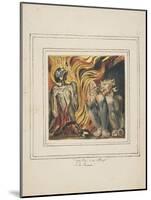 First Book of Urizen Pl. 10-William Blake-Mounted Giclee Print