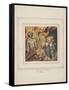 First Book of Urizen Pl. 10-William Blake-Framed Stretched Canvas