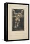 First Book of Urizen Pl. 11-William Blake-Framed Stretched Canvas